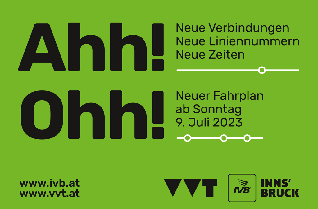 VVT Fahrplanwechsel ab 9.7.2023