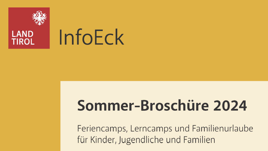 Sommer-Broschüre vom „InfoEck der Generationen“