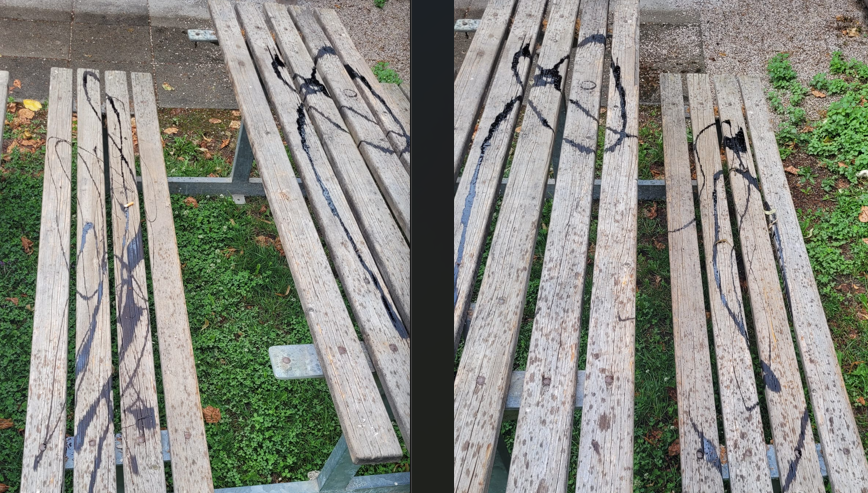 Vandalismus in Weer