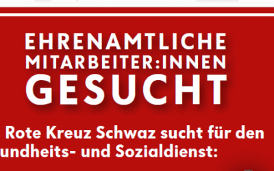 Freiwillige Mitglieder für’s Rote Kreuz gesucht