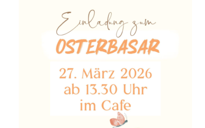 Osterbasar 27.3. Silberhoamat
