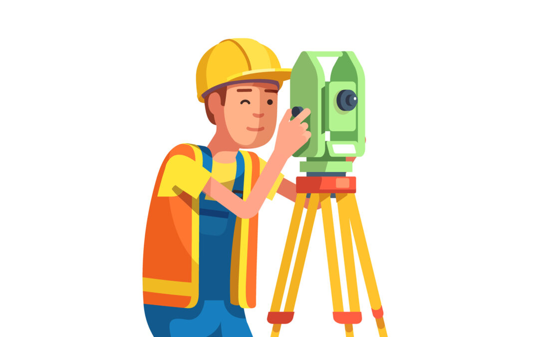 Information über Arbeiten zur topografischen Landesaufnahme